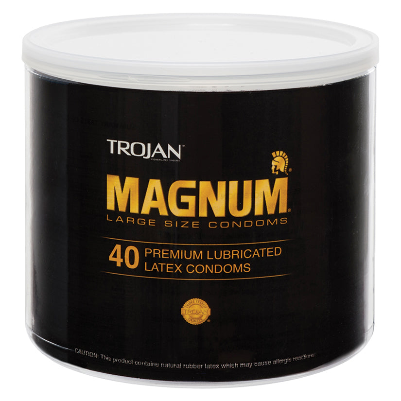 Trojan Magnum Display Bowl of 40 Default Title Paradise Marketing Sexual Wellness - Condoms