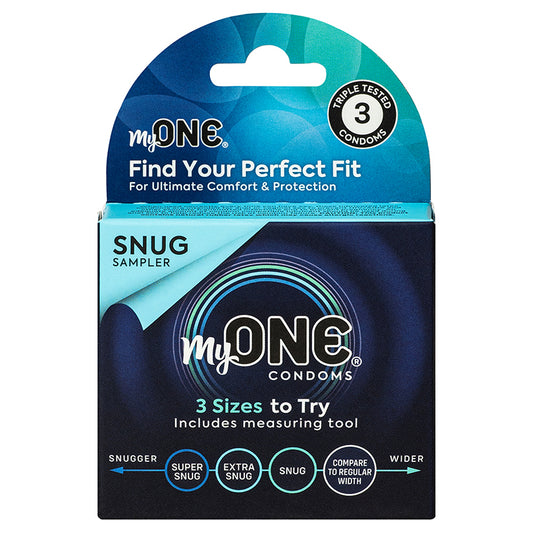 My One Snug Sampler 3pk Default Title Paradise Marketing Health - Condoms