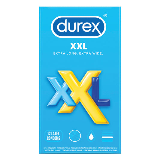 Durex XXL Condoms (12 Pack) Default Title Paradise Marketing Health - Condoms