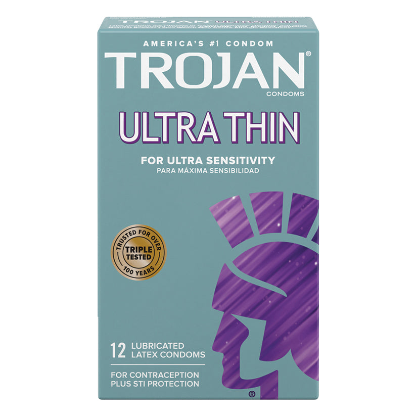 Trojan Ultra Thin (12 Pack) Default Title Paradise Marketing Health - Condoms