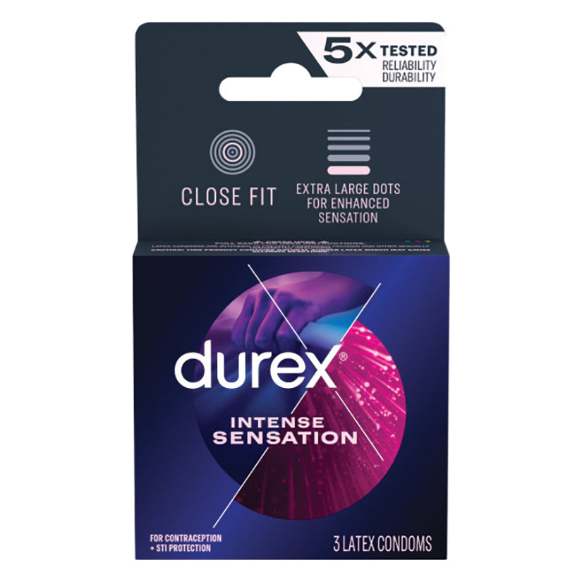 Durex Intense Sensation (3 Pack) Default Title Paradise Marketing Health - Condoms