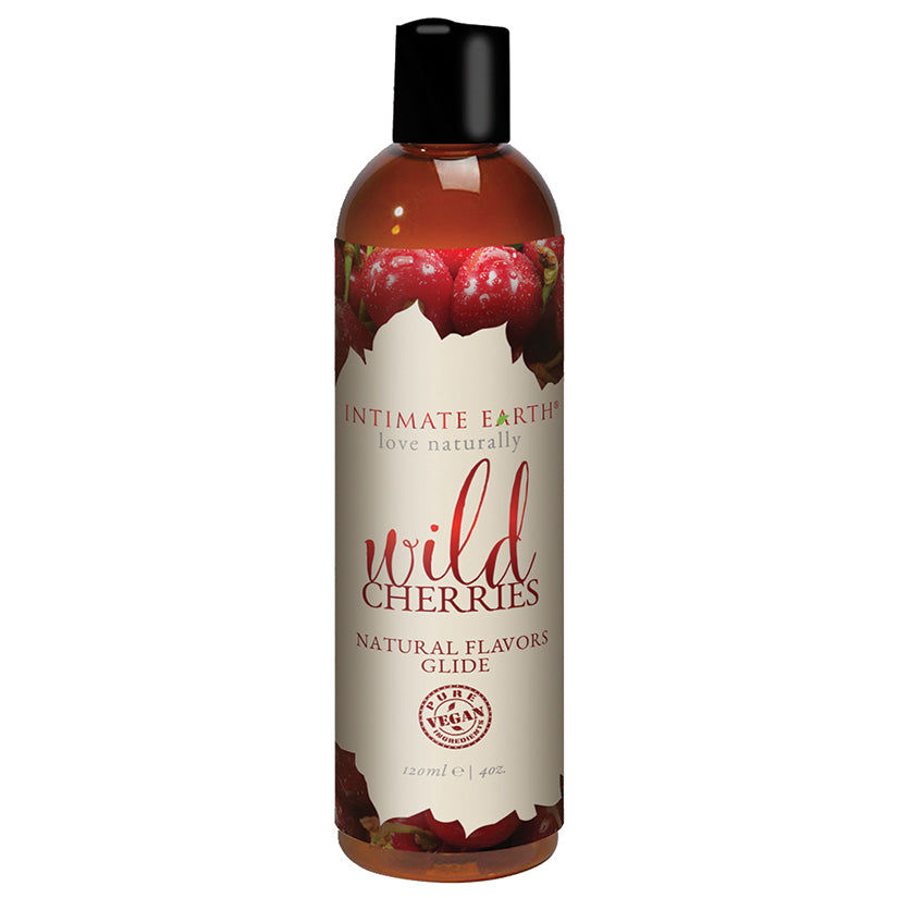 Intimate Earth Oral Pleasure Glide-Wild Cherries 4oz Default Title NEW EARTH TRADING (U.S.) Sexual Wellness - Lubricants