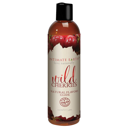 Intimate Earth Oral Pleasure Glide-Wild Cherries 4oz Default Title NEW EARTH TRADING (U.S.) Sexual Wellness - Lubricants