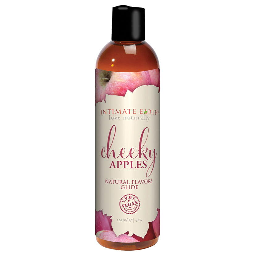Intimate Earth Oral Pleasure Glide-Cheeky Apples 4oz Default Title NEW EARTH TRADING (U.S.) Sexual Wellness - Lubricants