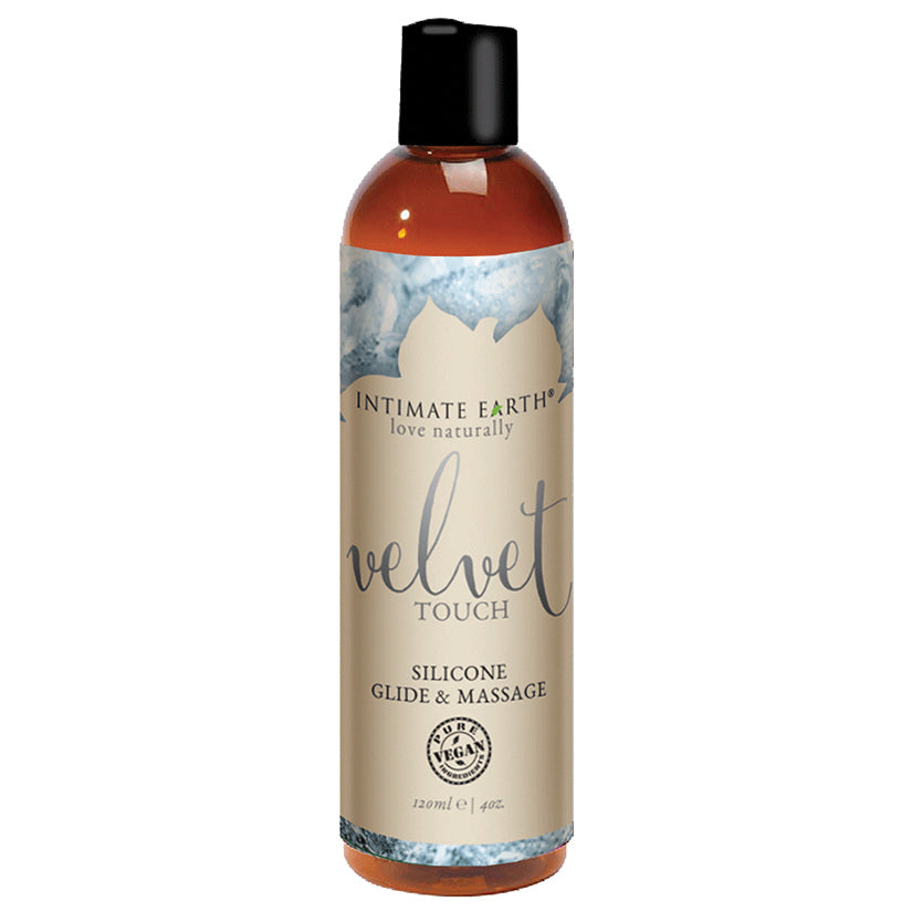 Intimate Earth Velvet Touch Silicone Glide & Massage 4oz Default Title NEW EARTH TRADING (U.S.) Sexual Wellness - Lubricants