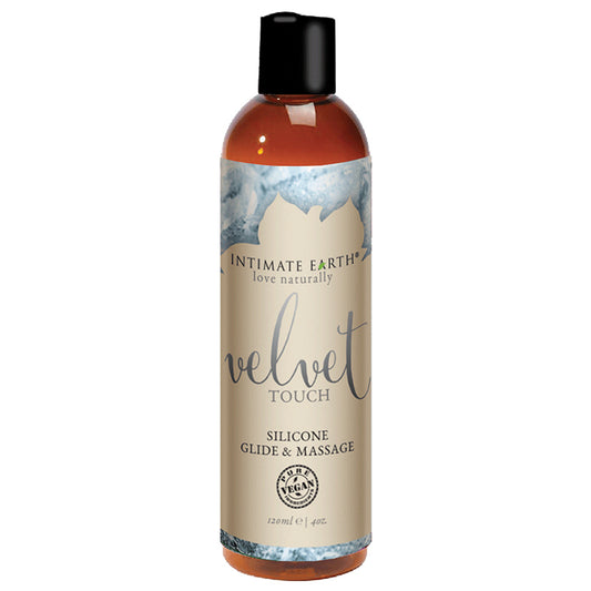 Intimate Earth Velvet Touch Silicone Glide & Massage 4oz Default Title NEW EARTH TRADING (U.S.) Sexual Wellness - Lubricants