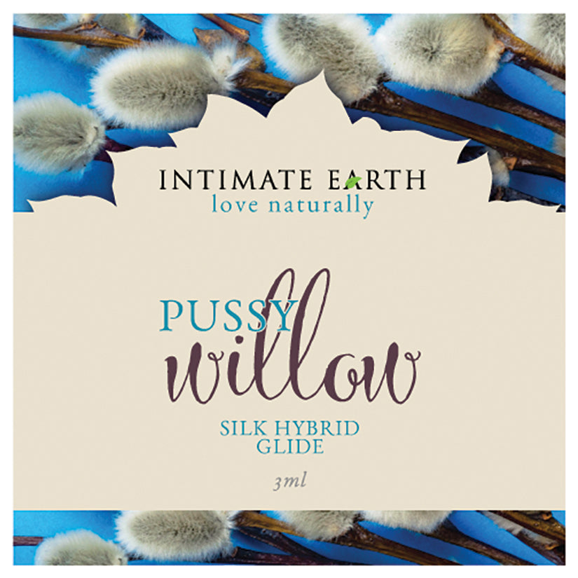 Intimate Earth Pussy Willow Silk Hybrid Glide 3ml Foil Default Title NEW EARTH TRADING (U.S.) Sexual Wellness - Lubricants