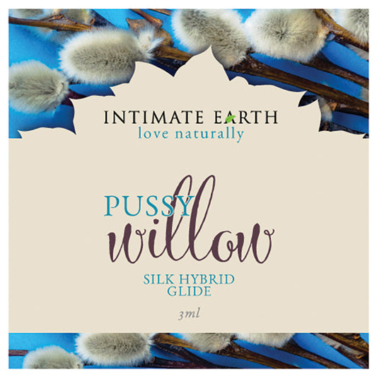 Intimate Earth Pussy Willow Silk Hybrid Glide 3ml Foil Default Title NEW EARTH TRADING (U.S.) Sexual Wellness - Lubricants