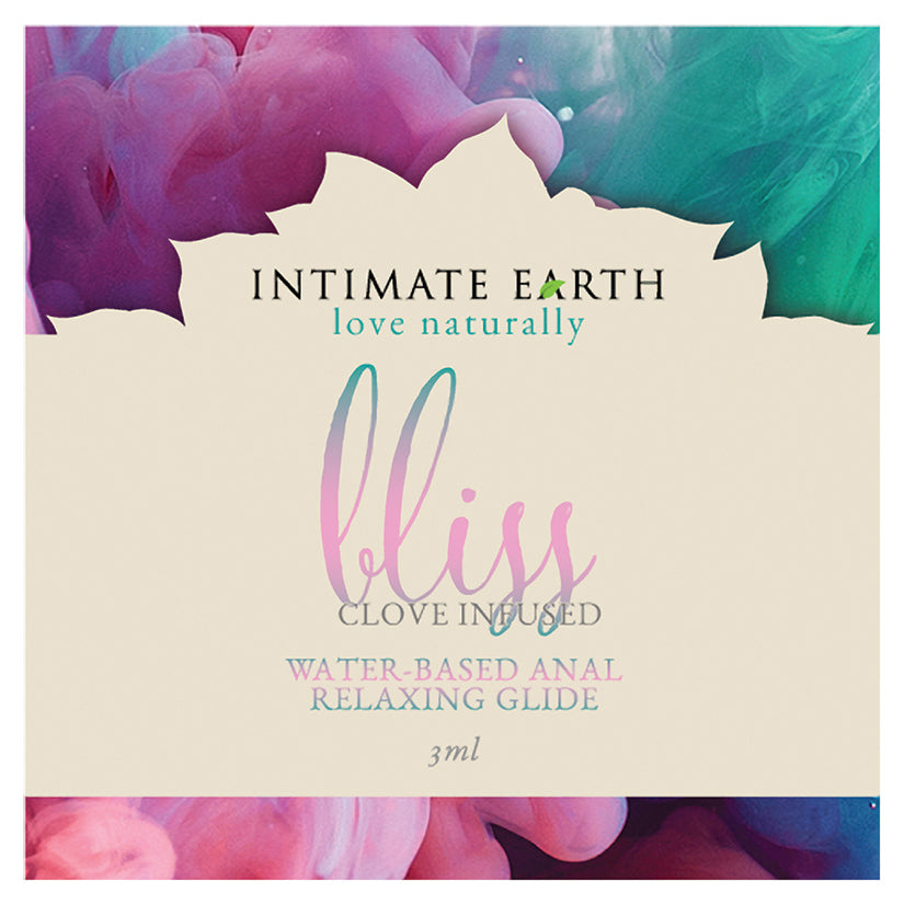Intimate Earth Bliss Anal Relaxing Water Based Glide 3ml Foil Default Title NEW EARTH TRADING (U.S.) Sexual Wellness - Lubricants