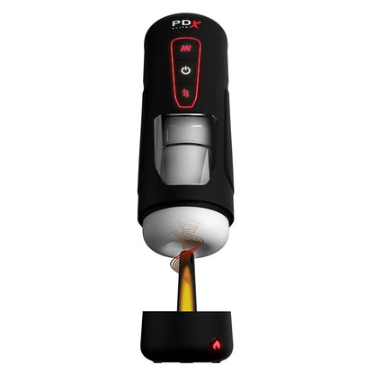 PDX Elite Milk Me Hotter-Black PDX Toys - Masturbators
