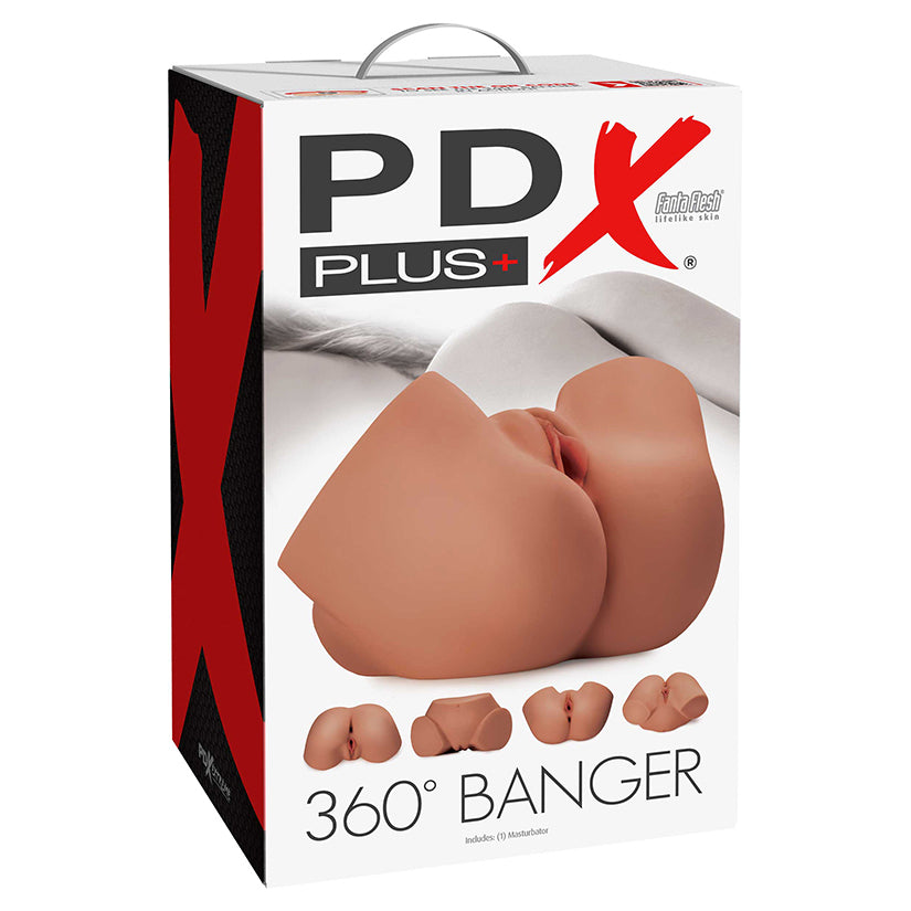 PDX Plus Female 360 Banger-Tan [DROP SHIP ONLY]