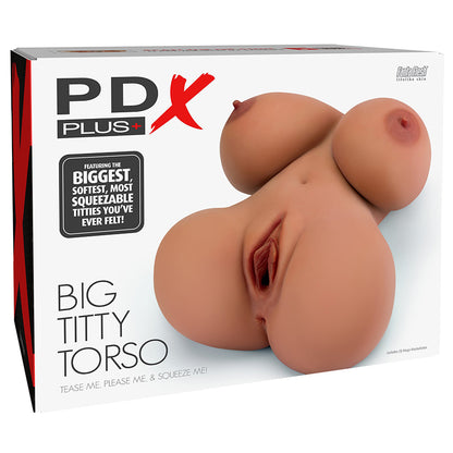 PDX Plus Big Titty Torso-Tan [Contact Us to Order] Pipedream Products Toys - Masturbators