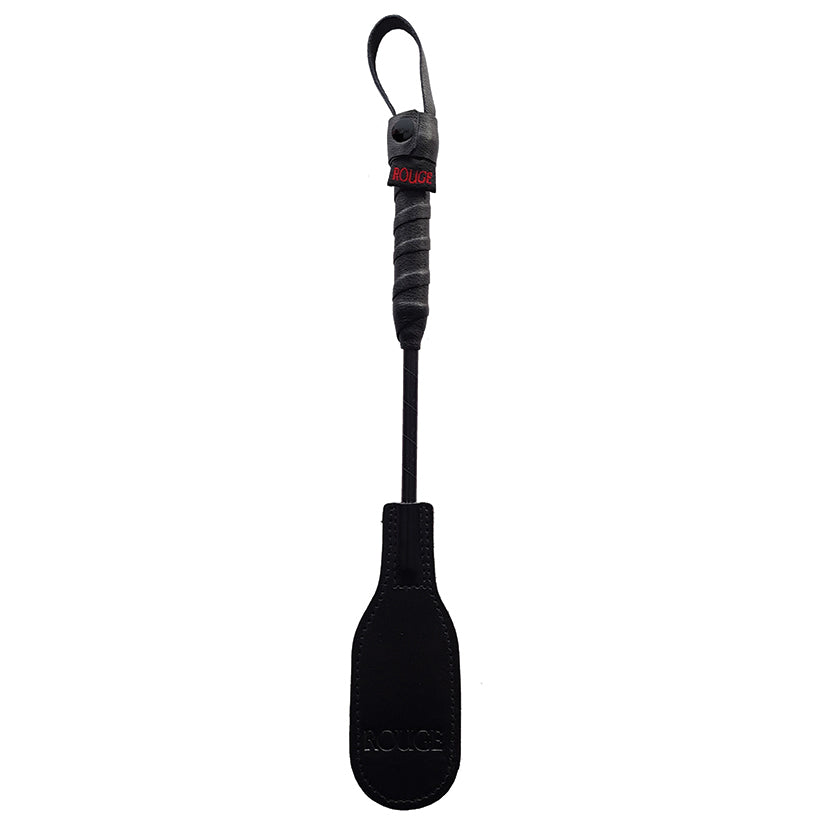Rouge Group Leather Mini Oval Paddle-Black Default Title ROUGE GROUP LTD Toys - Fetish