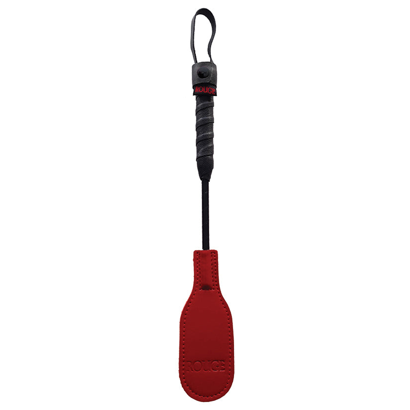 Rouge Group Leather Mini Oval Paddle-Red Default Title ROUGE GROUP LTD Toys - Fetish