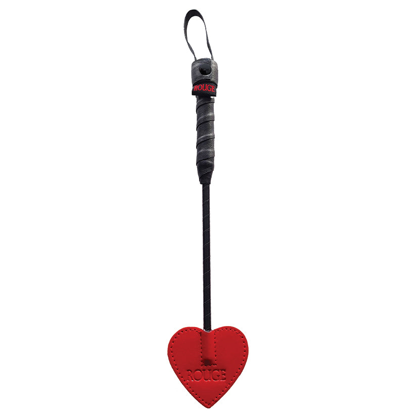 Rouge Group Leather Mini Spade Paddle-Red Default Title ROUGE GROUP LTD Toys - Fetish
