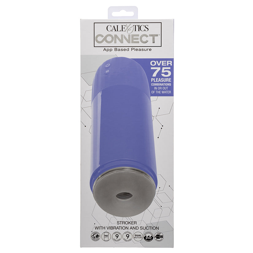 Cal Exotics Connect Stroker with Vibration and Suction Default Title CalExotics - California Exotic Novelties Toys - Masturbators