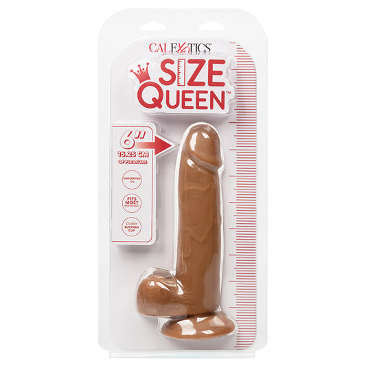 Size Queen-Brown 6"