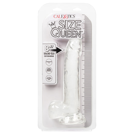 Size Queen-Clear 8"