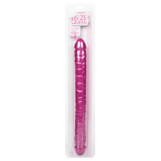 Size Queen Double Dildo-Pink 17"