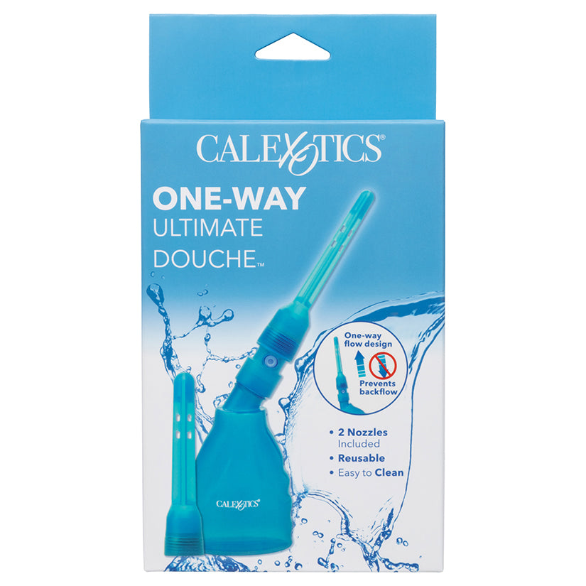One Way Ultimate Douche-Blue Default Title CalExotics - California Exotic Novelties Toys - Anal Toys