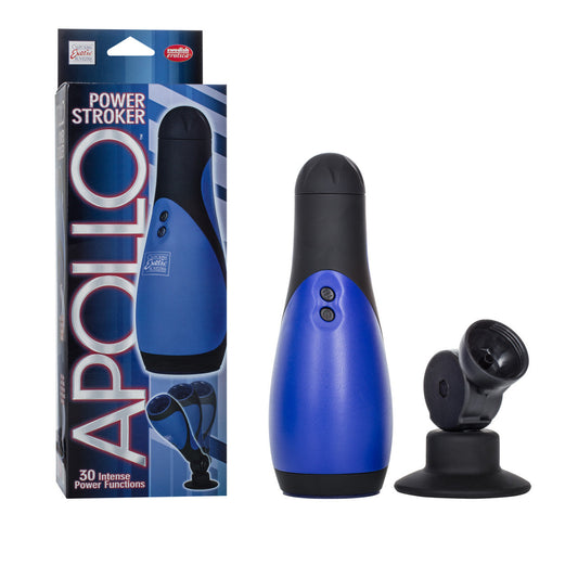 Apollo Power Stroker Blue Default Title CalExotics - California Exotic Novelties Toys - Masturbators