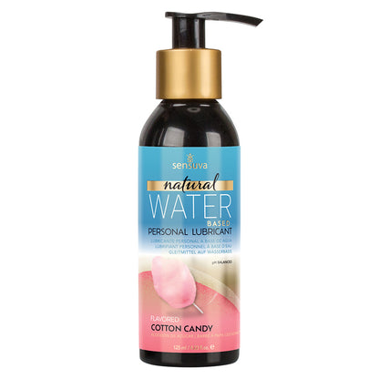 Sensuva Natural Water Based Lubricant-Cotton Candy 4oz Default Title VALENCIA NATURALS Sexual Wellness - Lubricants