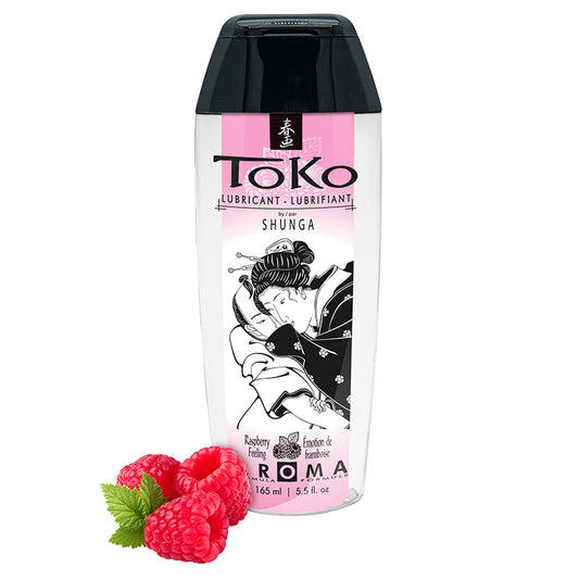 Shunga Toko Aroma Lubricant-Raspberry Feeling 5.5oz Default Title EAU ZONE OILS & FRAGRANCES LTD Sexual Wellness - Lubricants