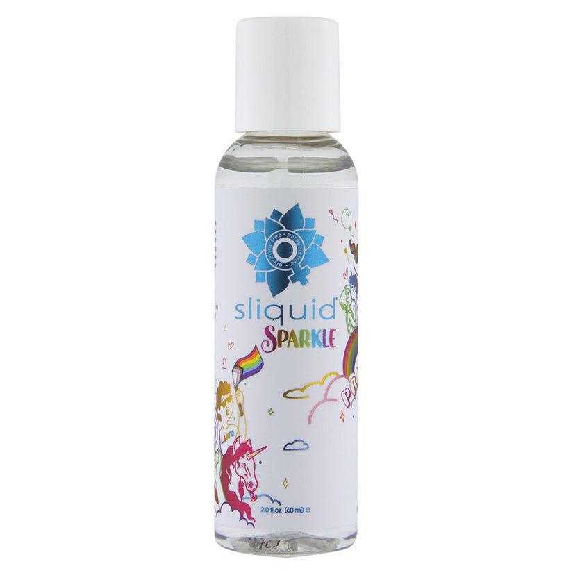 Sliquid Sparkle Pride Lube 2oz Default Title Sliquid Sexual Wellness - Lubricants