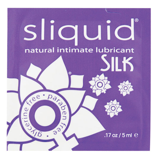 Sliquid Silk Hybrid Foil Packet .17oz Default Title Sliquid Sexual Wellness - Lubricants
