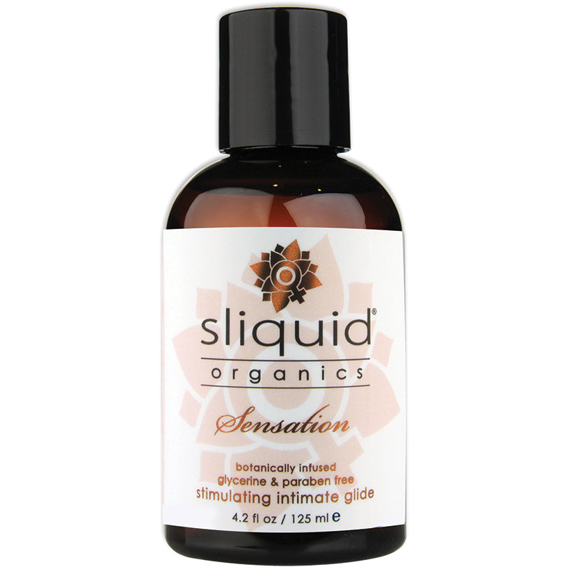 Sliquid Organics Intimate Glide-Sensation 4.2oz Default Title Sliquid Sexual Wellness - Lubricants