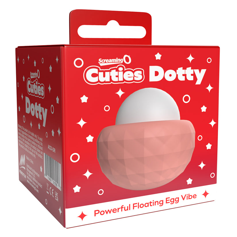 Screaming O Cuties Dotty Egg Vibrator-Dusty Rose