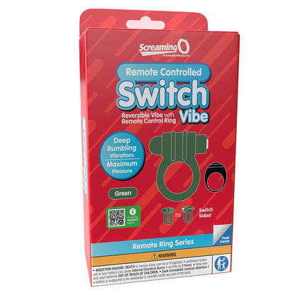 Screaming O Remote Controlled Switch Vibrating Ring-Green Default Title THE SCREAMING O"" Toys - Cockrings