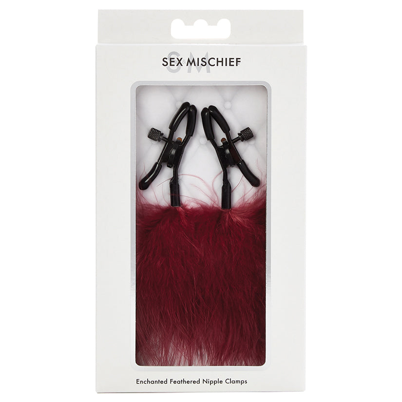 S&M Enchanted Feather Nipple Clamps Default Title Sportsheets Toys - Fetish