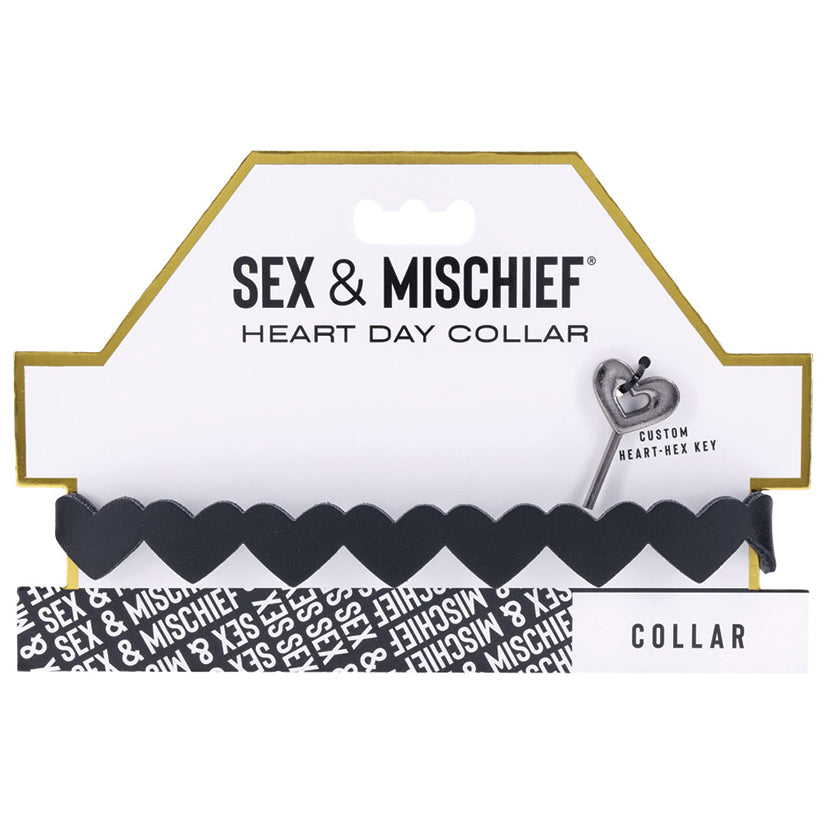 S&M Heart Day Collar Default Title Sportsheets Toys - Fetish