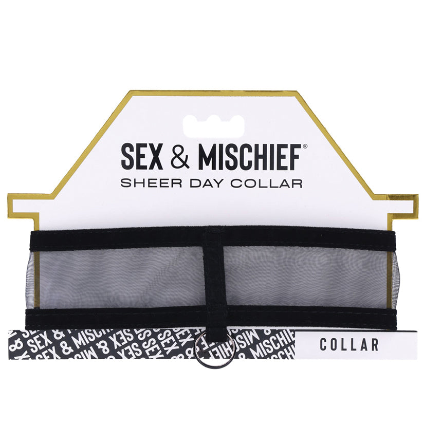 S&M Sheer Day Collar Default Title Sportsheets Toys - Fetish