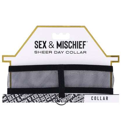 S&M Sheer Day Collar Default Title Sportsheets Toys - Fetish