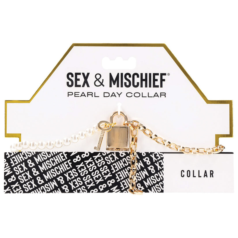 S&M Pearl Day Collar Default Title Sportsheets Toys - Fetish