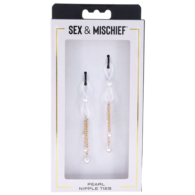 S&M Pearl Nipple Ties Default Title Sportsheets Toys - Fetish