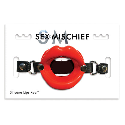 S&M Silicone Lips-Red Default Title Sportsheets Toys - Fetish