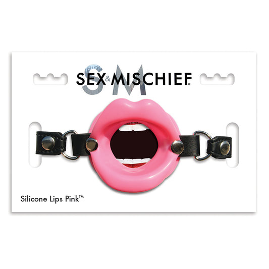 S&M Silicone Lips-Pink Default Title Sportsheets Toys - Fetish