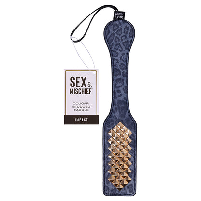 Cougar Studded Paddle Default Title Sportsheets Toys - Fetish