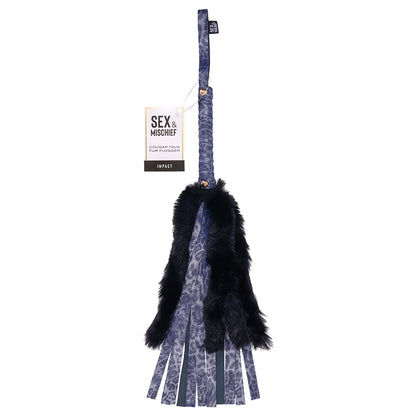 Cougar Faux Fur Flogger Default Title Sportsheets Toys - Fetish