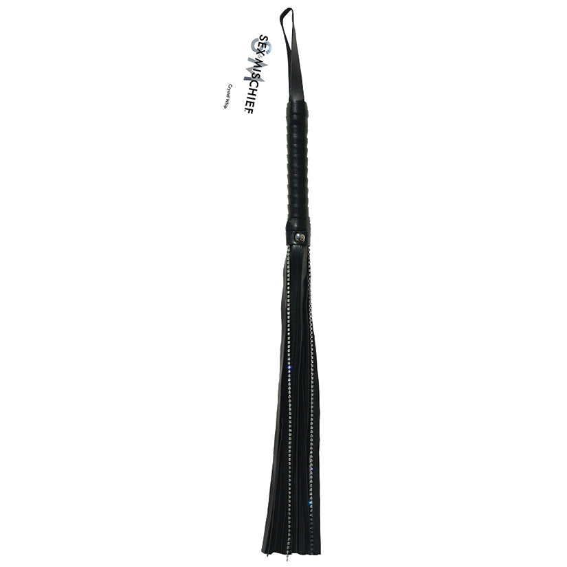S&M Crystal Whip Default Title Sportsheets Toys - Fetish