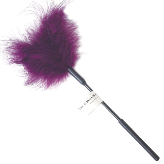 S&M Feather Tickler- Purple Default Title Sportsheets Toys - Fetish