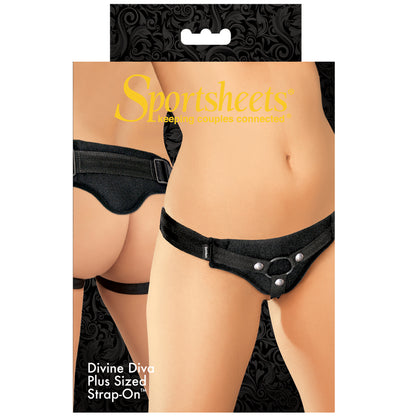 Sportsheets Divine Diva Strap-On Curvy Collection Default Title Sportsheets Toys - Fetish