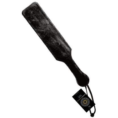 Sportsheets Fur Lined Leather Paddle-Black Default Title Sportsheets Toys - Fetish