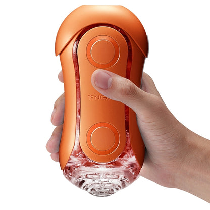 Tenga Flip Orb Pastaio-Sunset Orange Tenga USA Toys - Masturbators