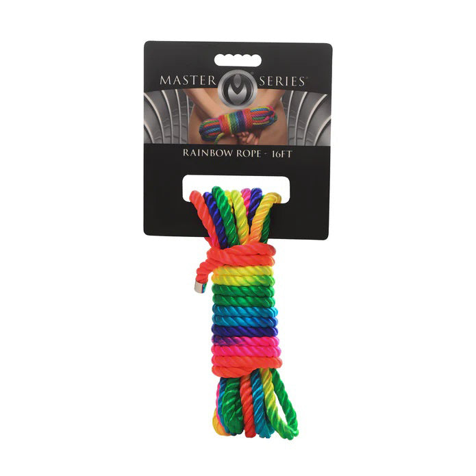 Rainbow Rope - 16ft Default Title XR Brands Toys - Fetish