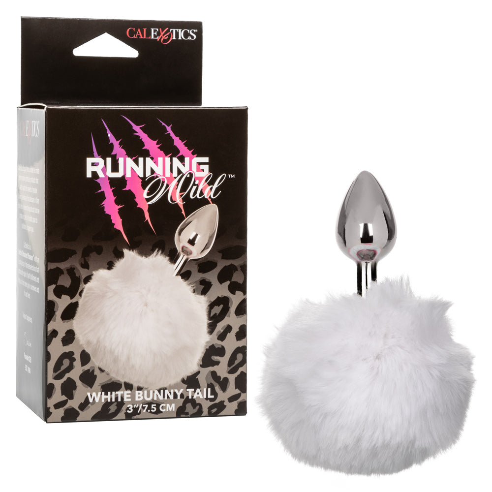 Running Wild Bunny - White Default Title CalExotics - California Exotic Novelties Toys - Anal Toys