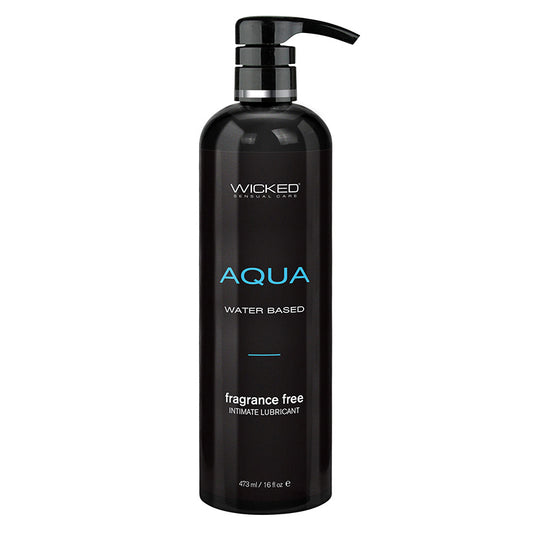 Wicked Aqua Lubricant 16oz Default Title Wicked Sensual Care Sexual Wellness - Lubricants